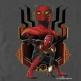 thumbnail image 2 of Men's Marvel Spider-Man: No Way Home Integrated Suit  Graphic Tee Charcoal Medium, 2 of 5