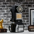 thumbnail image 2 of Ryan Bros. American Retro 1950's Payphone with Coin Bank Wall-Mount Corded Phone (Black), 2 of 8