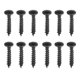 thumbnail image 2 of 5-pack - Trippel väggkrokar / Klädhängare svart black_QUU black, 2 of 2