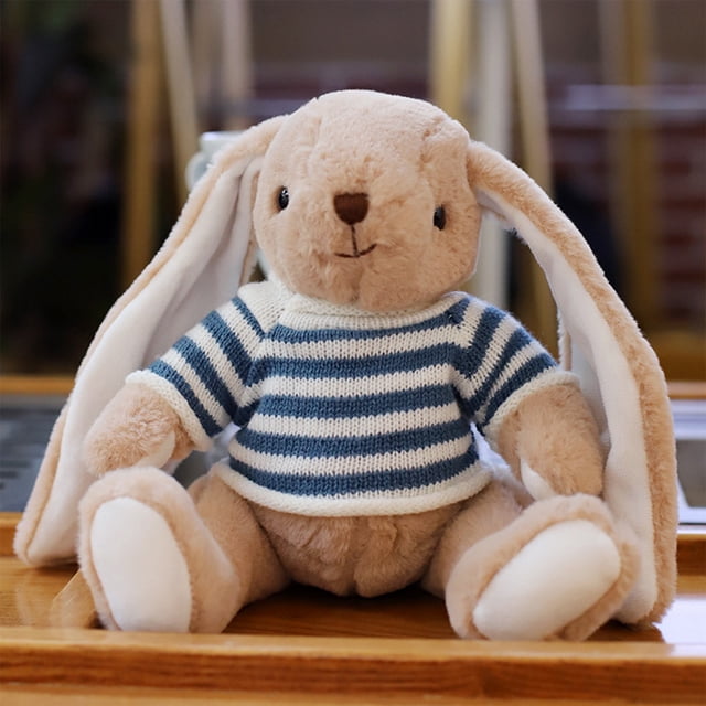 Fiudx Conejito de Peluche, Suave y Tierno, Regalo de Apoyo Emocional, Adorable Juguete para Amigos, Familiares y Novias, Ideal para Todas Las Edades, Ideal para Momentos Acogedores, 25 Cm.