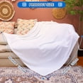 thumbnail image 3 of HLONK 10pcs Sublimation Throw  Thick Plush Blankets Soft Fuzzy  White Blank  For DIY Sublimation Photo, 3 of 4