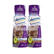 (4 pack) Glucerna 1g Total Sugars, Chocolate, 10-fl-oz Bottle, 4 Pack