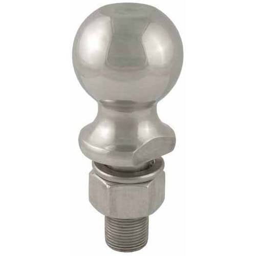 CURT 40084 Stainless Steel Trailer Hitch Ball, 7,500 lbs, 25/16Inch