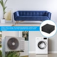 thumbnail image 5 of Unique Bargains Square Vibration Isolation Mats 3.94 ' x 3.94 ' x 2', Black 4Pcs, 5 of 5