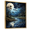 thumbnail image 2 of Designart "Pastoral Sky Celestial Canopy III" Landscape & Nature Floater Framed Wall Art Living Room, 2 of 7