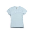 thumbnail image 2 of Hanes V-Neck T-Shirt Women's Garment Dyed Short Sleeve Tee Ringspun Cotton, 2 of 2