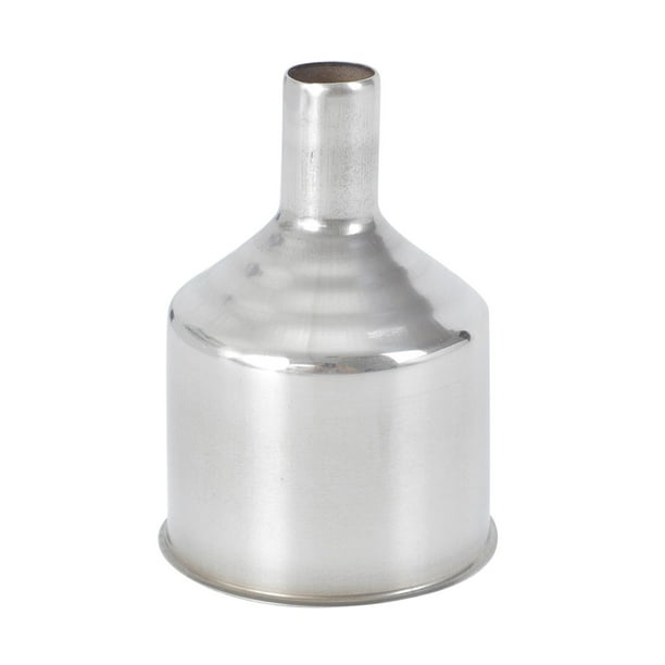 Mini embudo de acero inoxidable para botellas de aceite micro DIY, pintalabios, cocina, líquido, relleno de maquillaje casero