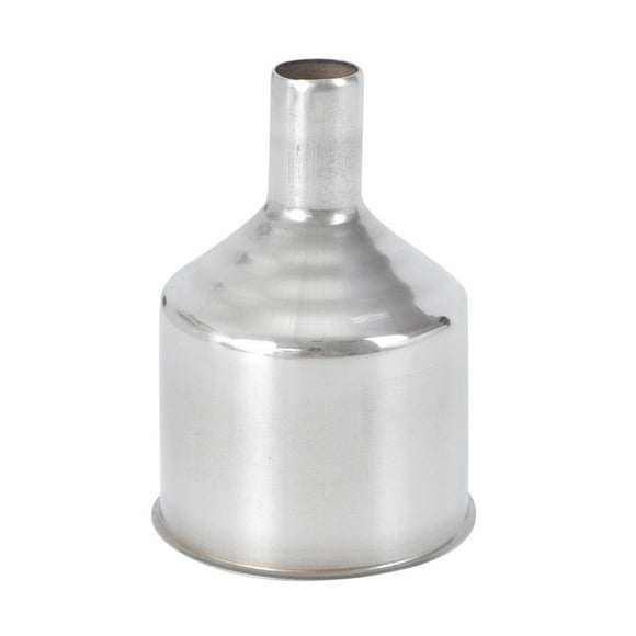 Mini embudo de acero inoxidable para botellas de aceite micro DIY, pintalabios, cocina, líquidos, maquillaje casero, relleno