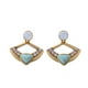 thumbnail image 1 of Pendientes cristal con de imitación para mujer de moda, 1 of 9