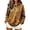 Yellow, variant on Gunia Womens Hoodies Leopard Hooded Sweatshirt With Pocket Casual Cozy Oversized Top Warm Fleece Fall Winter Fashion Pullover Clothes