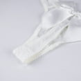 thumbnail image 3 of Varsbaby Women's Thongs Lace Sexy Transparent Underwear with Cute Bow, 3 of 5
