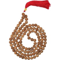 Rudraksha Mala Beads 108 Buddhist Prayer Beads Japamala (Without Knots)