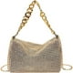 thumbnail image 1 of Nvzi Rhinestone Clutch for Women Sparkling Chain Evening Handbags for Wedding Cocktail Party-Gold, 1 of 4