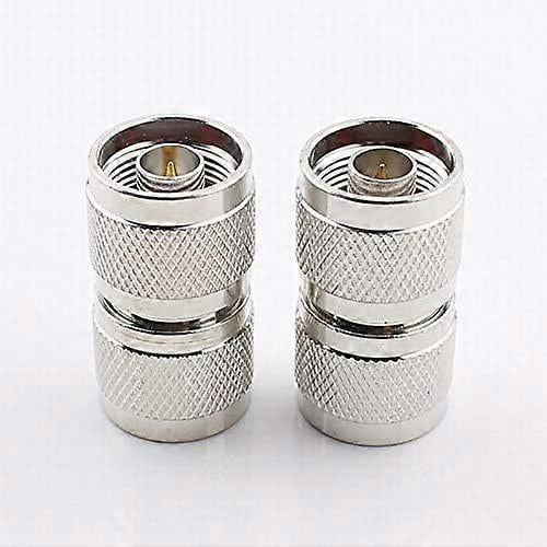 - L16 N type male to male adapter connector N type male connector RF coaxial adapter connector N-JJ 10 pcs/lot