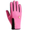 thumbnail image 3 of Guantes de invierno con forro polar, impermeables, con cremallera, para montar a caballo, pantalla táctil, para exteriores, montañismo, ciclismo, conducción, cálidos, antideslizantes, a prueba de, 3 of 6