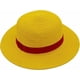 thumbnail image 1 of Memfish Straw Hat Anime Costume Caps Madelin Shank Hats Yellow Cosplay Strawhats with String Summer Beach Hats, 1 of 5