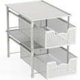 thumbnail image 4 of Simple Houseware Stackable Cabinet Basket Drawer Organizer, White, 4 of 8