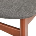 thumbnail image 4 of TMS Tania 3-Piece Dining Set, Walnut/Dark Gray, 4 of 7