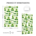 thumbnail image 3 of Daiia Cute Frog1 Pattern Decorator Wall Plate Child Safe Outlet Cover, Switch and Outlet Covers,Size 1-Gang 5.0" x3.0" , Polycarbonate Thermoplastic-Style T, 3 of 6