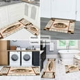 thumbnail image 6 of Coffee Cup Farmhouse Design Kitchen Mats Set Of 2,Kitchen Rugs Mats with Dirty Resistance,washable,non Skid,kitchen Mats 17.7x24+17.7x48inch, 6 of 7