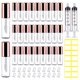 thumbnail image 1 of Tubos de brillo labial AMORIX Mini de 1,2 ml, recargables con jeringas, 50 unidades, 1 of 6