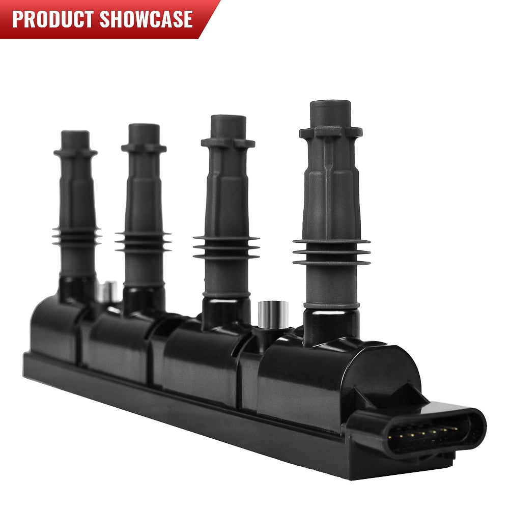 Ignition Coil Pack Compatible with 1.4L Turbo Chevy Cruze Sonic Trax Volt Cadillac ELR Buick Encore 2011 2012 2013 2014 2015 2016 2017 2018 2019 2020, Replace D521C UF669 55577898 55579072 25198623