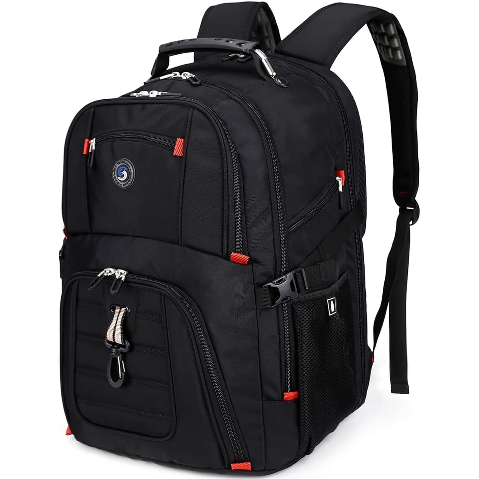 SHRRADOO Extra Large Travel Laptop Backpack for Men, Work College Backpacks