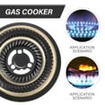 thumbnail image 4 of Miangastore Heat Diffuser Plate For Stove Black Copper 1Set 6.29x6.29x0.79in, 4 of 8