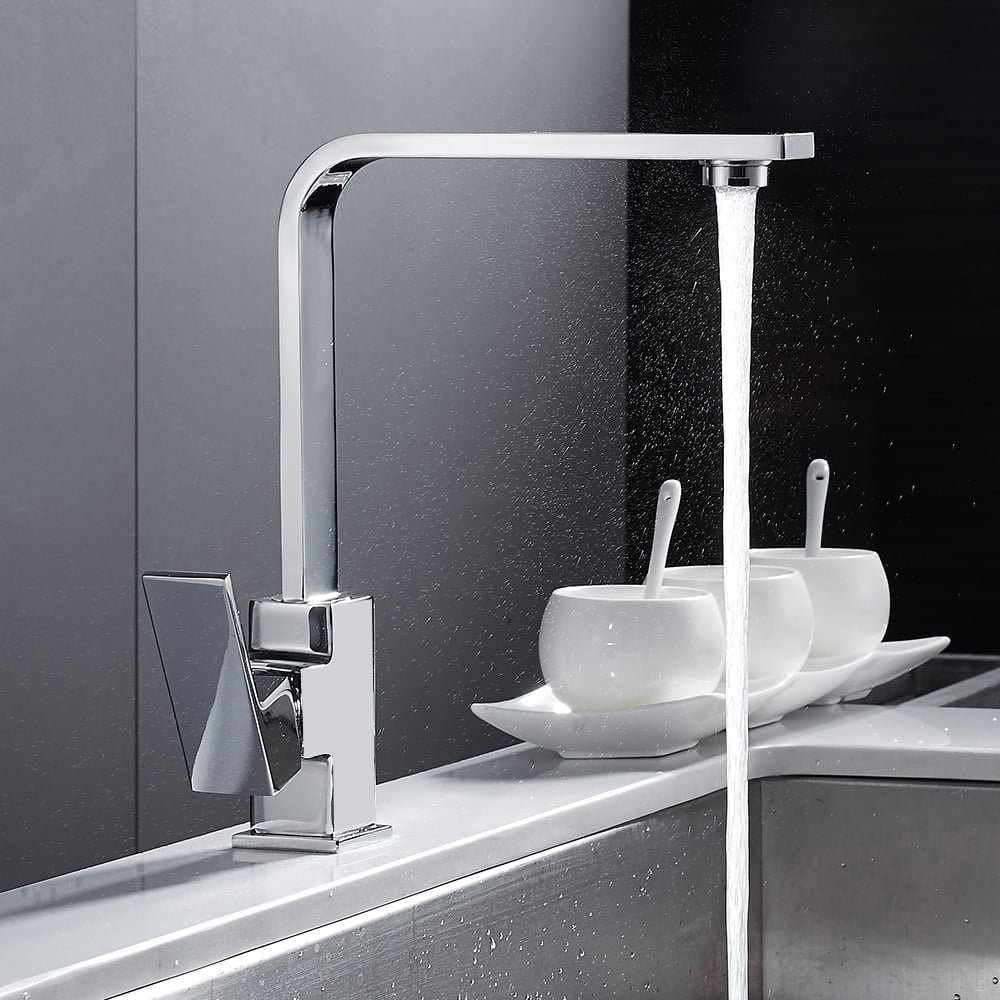 Willstar Chrome Square Kitchen Faucet Sink Mono Bloc Single Lever Swivel Spout Brass Cold Hot Mixer Water Tap Kitchen Sink Faucet Walmartcom Walmartcom Willstar Chrome Square Kitchen Faucet Sink Mono Bloc Single Lever Swivel Spout Brass Cold Hot Mixer Water Tap Kitchen Sink Faucet Walmartcom Walmartcom