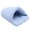 Blue Sky, variant on Opvise Thick Fleece Warm Dog Cat Tent Cave Nest Bed Slipper Shape Pet Sleeping Bag Blue Sky