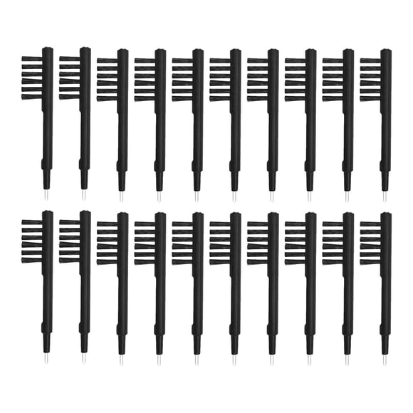 20 piezas cepillos de limpieza Fernando para audífonos removedor de cerumen herramientas de seis agujeros