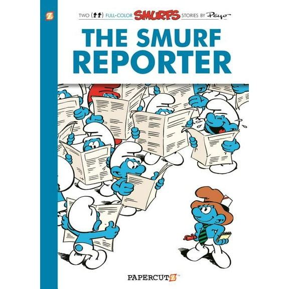 The Smurfs Graphic Novels: The Smurfs #24 : The Smurf Reporter (Series #24) (Paperback)