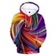 thumbnail image 5 of Sudadera con capucha con estampado 3D de pintura artística en espiral de colores para hombre y mujer, sudaderas con capucha casuales a la moda, ropa de calle Harajuku, 5 of 5