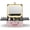 Sparkling Pink, variant on Makeup Box with A Detachable Lighted Mirror, Waterproof Travel Train Case, Cosmetic Organizer and Makeup Suitcase with Adjustable Dividers, Magnetic LED Mirror