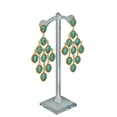 thumbnail image 2 of 6"H Acrylic Earring Tree, 10-Pack, 2 of 3