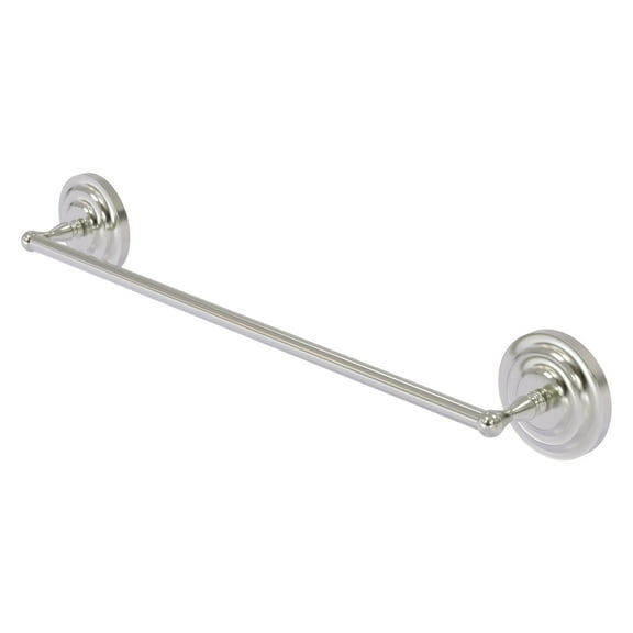 Allied Brass - Que New Collection 24-in Towel Bar in Satin Nickel