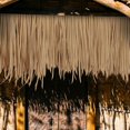thumbnail image 2 of Artificial Thatch Roof Garden Decoration for Patio Balcony and Restaurant Pe Brown Material Flame Retardant 1piece, 2 of 3