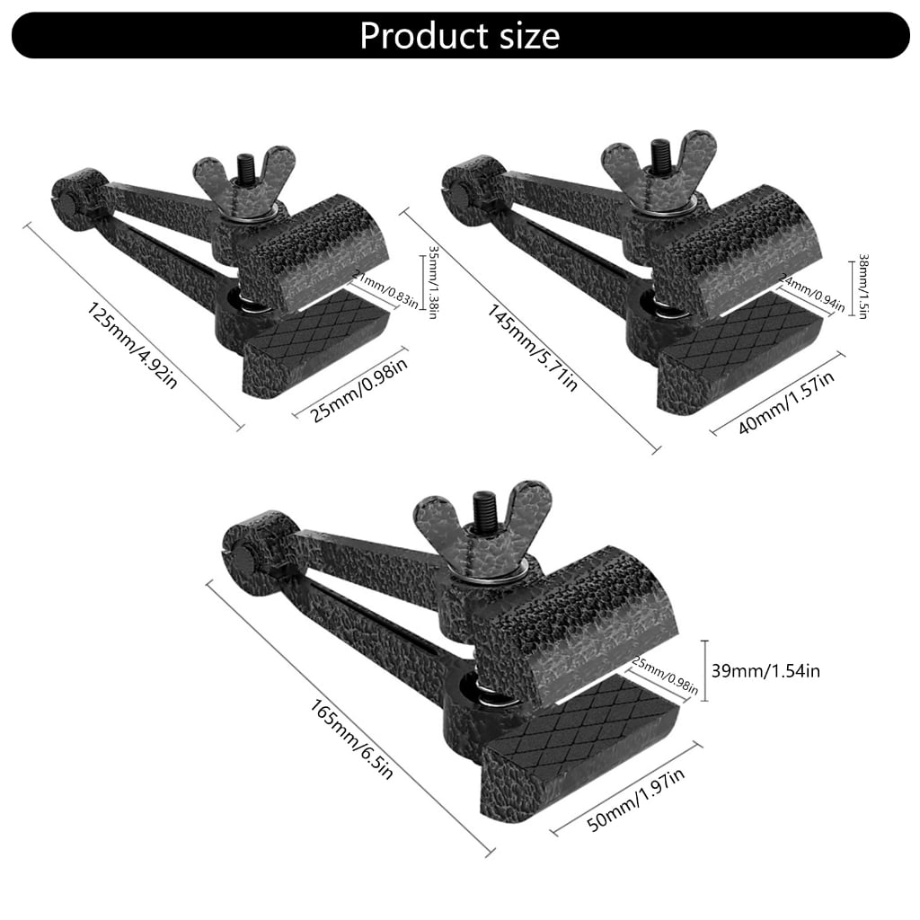 ANXPTIME Hand Vise Handheld Clamps Pliers Household Mini Cutting Sanding Drilling DIY Tool Adjustable Tool