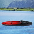 thumbnail image 1 of Inflatable Kayak Set, 1 Person Thickened PVC Easy Folding Outdoor Fishing Raft Boat Set with Hard Floor Stand Up Function, Includes , Paddle, Storage Carry Bag, for Adults Kids, 1 of 7