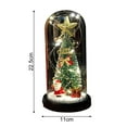 thumbnail image 3 of SPRING PARK Christmas Tree in Glass Dome,Christmas Decorations,Colorful Artificial Tree, for Women,Family,Girlfriend, 3 of 3