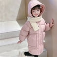 thumbnail image 6 of EnJoCho Girls & Boys Heavyweight Puffer Jacket Windproof Thermal Insulated Hooded Winter Coat with Full-Zip Snow Parka Outerwear, 6 of 9