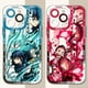 thumbnail image 2 of Funda de teléfono transparente de Anime Demon Slayer, carcasa trasera de silicona suave para iPhone 16 Pro Max 15 14 Plus 13 12 11 Pro XR XS X 8 7 SE 2020, 2 of 5