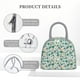 thumbnail image 4 of Balery Floral In Teal Bolsa de Almuerzo para Mujeres, Caja de Almuerzo, Bolsa de Almuerzo Pequeña Impermeable, Tote de Almuerzo Reutilizable con Gran Capacidad, 4 of 6