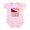 Petal Pink, variant on CafePress - Half Taiwanese Half American Awesome Body Suit - Baby Light Bodysuit, Size Newborn - 24 Months