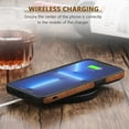 thumbnail image 5 of For iPhone 15 Pro Max Case Slim Leather Luxury Thin Shockproof Casus, 5 of 6
