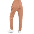 thumbnail image 2 of Ma Croix Womens Jogger Pants French Terry Lightweight Cotton Blend Casual Sweatpants with Pockets, 2 of 3