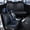 Black & Blue Edges, variant on Fit for CHEVROLET BOLT EV 2018, Black Car Seat Covers, Waterproof Leather 5 Piece Full Set Wear Resistance Beautify Interior, Protect Car Seats