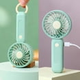 thumbnail image 4 of CaiYueKe Handheld Fan, USB Rechargeable Mini Fan, Portable Desktop Fan, 3 Speed Adjustable Fan, Personal Cooling Fan for Outdoor Office Travel, Compact Battery Powered Fan with Charging Cable, 4 of 8