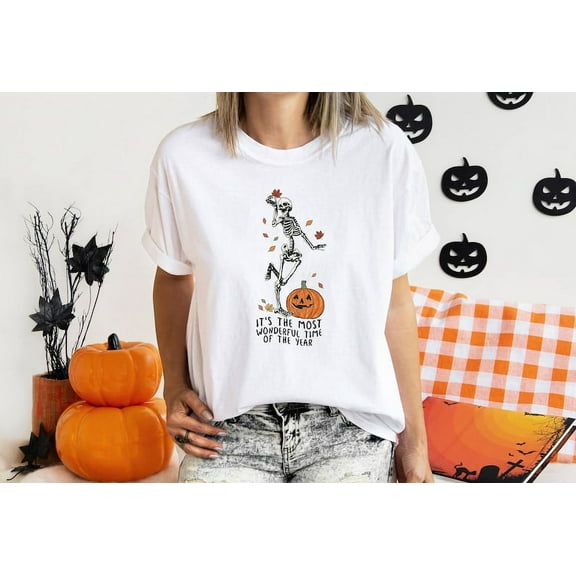 It's the Most Wonderful Time of The Year Halloween Shirt, Spooky Halloween T, Cool Halloween Party , Pumpkin Tshirt TH090621