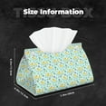 thumbnail image 5 of Sikiie Duck Cartoon Leather Tissue Box Cover Rectangle, Long Tissue Box Cover, Tissue Box Holder, Tissue Holder for Bathroom, 5 of 7